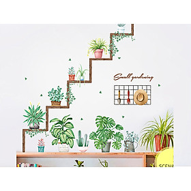 DECAL KỆ CÂY CẢNH MỚI