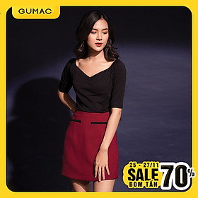 Chân Váy Phối Viền Gumac CV12039