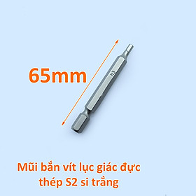 Mua Đầu bắt vít lục giác đực H3 3mm dài 65mm