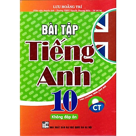 Sách - Bài tập tiếng anh 10 - Chân trời sáng tạo (Tặng kèm đáp án bằng file)