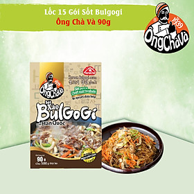 Lốc 15 Gói Sốt Xào Bulgogi Kiểu Hàn Quốc Ông Chà Và 90g