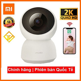 Camera Xiaomi 360 Imilab Home Security Chất Lượng Cao 1296x2304, Đàm Thoại 2 Chiều, Chế Độ Hồng Ngoài Ban Đêm, Chế Độ Chống Trộm - Hàng chính hãng