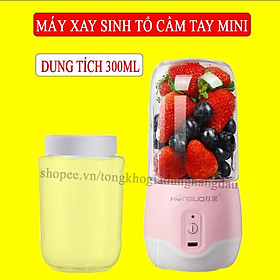 Mua Máy Xay Sinh Tố  Máy Say Sinh Tố Cầm Tay Sạc Tích Điện 300Ml  Dung Lượng Pin 1200Mah  Siêu Tiện Dụng