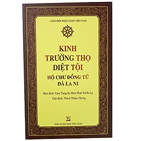 Sách - Kinh trường thọ diệt tội hộ chư đồng tử đà la ni - Chính Thông Book