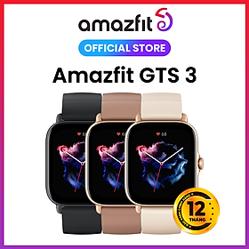 Mua Đồng hồ thông minh cao cấp Huami Amazfit GTS 3 - GPS độc lập - Hỗ trợ tiếng việt - Theo dõi sức khỏe 24H - Hàng Chính Hãng
