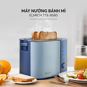 Mua Máy nướng bánh mì Elmich TTE-8580  công suất 800W  6 mức nhiệt điều chỉnh  2 chế độ hâm nóng và rã đông  1 khay treo bánh mì nướng thông minh  2 khe nướng giúp nướng được các lát bánh có độ dày và kích cỡ khác nhau  - Hàng chính hãng