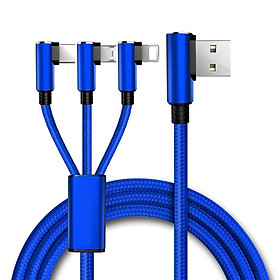 Dây Cáp Chuyển Đổi 3 Trong 1 USB Type C Cho iPhone Và Đầu Sạc USB Cho Android