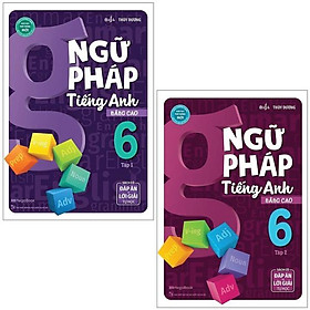 Hình ảnh Combo Sách Ngữ Pháp Tiếng Anh Nâng Cao Lớp 6 (Bộ 2 Tập)