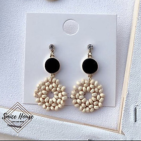 Bông tai hàn quốc siêu dễ thương/ hoa tai