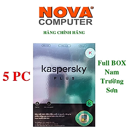 Mua Phần mềm diệt Virus Kaspersky Plus Cho 5 Máy Tính - Plus5 - Hàng chính hãng