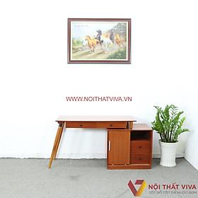 Mua Bàn Làm Việc Tại Nhà Đơn Giản Kiêm Bàn Trang Điểm Tinh Tế Đẹp Giá Rẻ