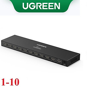 Bộ chia HDMI 1 ra 10 cổng v1.4 hỗ trợ 4K@30Hz Ugreen 50949 cao cấp hàng chính hãng