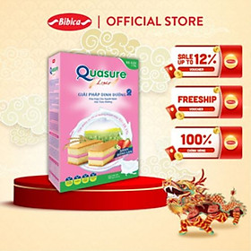 BAO BÌ MỚI - Bánh Dinh Dưỡng Quasure Light Bibica dành cho người ăn kiêng và tiểu đường - Ngũ Cốc/ Bông Lan/ Bánh Quy