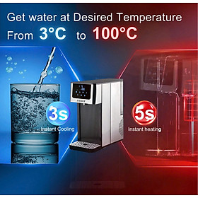 BÌNH THỦY ĐIỆN NÓNG LẠNH STEIGER STG-888 Hàng chính hãng