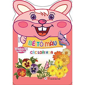 Thỏ Con Khéo Tay - Bé Tô Màu Các Loài Hoa