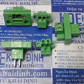 Mua DOMINO  TERMINAL ĐẦU NỐI 2EDGWB5.08 5.08MM ĐẦU ĐỰC + CÁI 2P/3P/4P/5P/6P kde2215