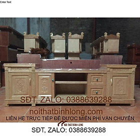 Kệ tivi sồi nga 2m