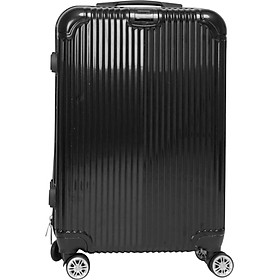 Vali kéo du lịch 812 nhựa ABS chịu lực tốt - Đen