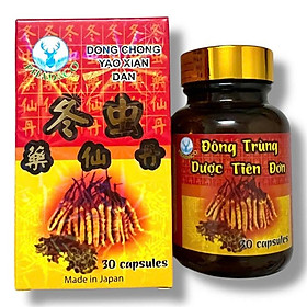 Viên uống đau nhức xương khớp Đông trùng dược tiên đơn - Dong Chong Yao Xian Dan - Xuất xứ Nhật Bản - Mã số 1521