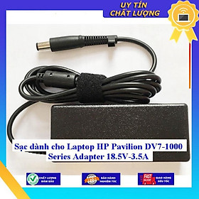 Sạc dùng cho Laptop HP Pavilion DV7-1000 Series Adapter 18.5V-3.5A - Hàng Nhập Khẩu New Seal