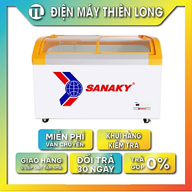 TỦ ĐÔNG TRƯNG BÀY KEM INVERTER SANAKY 500 LÍT VH-899K3A ĐỒNG (R290) (HÀNG CHÍNH HÃNG) (CHỈ GIAO HCM)