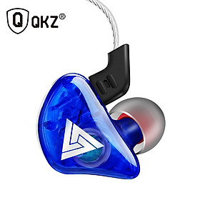 Tai nghe có dây cho điện thoại thông minh MP3 QKZ CK6-Màu xanh dương
