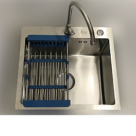 Chậu rửa chén đơn INOX đúc HAFEN