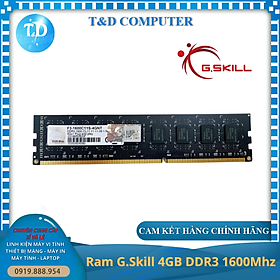 Mua Ram G.Skill 4GB DDR3 1600Mhz - Hàng chính hãng Viết Sơn phân phối