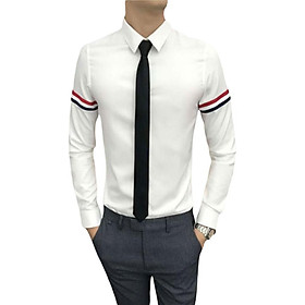 Áo Sơ Mi Nam Quốc Dân Viền Tay Cho Nam Cao Cấp