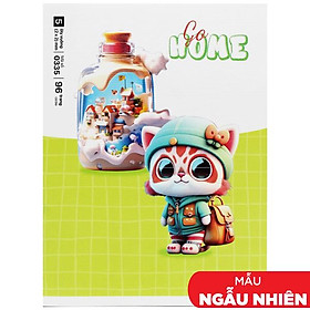 Tập Học Sinh Class Go Home - 5 Ô Ly Vuông - 96 Trang 80gsm - Hồng Hà 0335 (Mẫu Bìa Giao Ngẫu Nhiên)