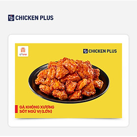 Giftpop - Chicken Plus Voucher Gà không xương sốt ngũ vị lớn