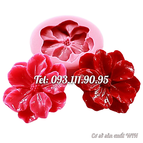 Mua Khuôn silicon làm rau câu hoa cánh tiên 2 tầng - Mã số 1695