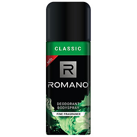 Xịt Khử Mùi Toàn Thân Cho Nam Romano Classic (150ml)