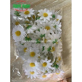 Mua Combo 100 đầu bông hoa cúc họa my đủ màu - Hoa giả   hoa lụa trang trí