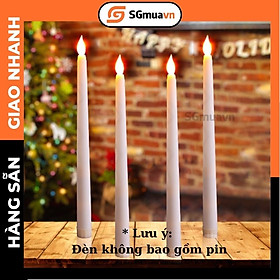Mua 1 Đèn nến điện tử dùng pin size 28cm trang trí nhà cửa sự kiện lãng mạn (đèn không gồm pin)