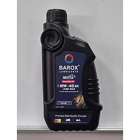 Nhớt Barox Mota 10W40 Full Tổng Hợp 1 lít