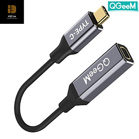 Mua Cáp chuyển cổng QGeeM USB Type C 3.1 sang Mini-DP Female 4K 60HZ HDTV cho Macbook  Samsung S8-Hàng Chính Hãng
