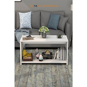 Bàn trà sofa 2 tầng tiện lợi siêu rẻ FINILI kiểu dáng hiện đại dễ lắp ráp có hướng dẫn FNLO8898