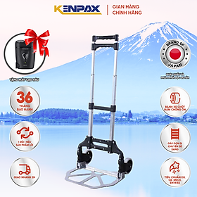 Mua Xe Kéo Hàng  Đẩy Hàng Kenpax 2 Bánh Mini Gấp Gọn Hợp Kim Nhôm Cao Cấp Chịu Lực Tải Trọng 85kg