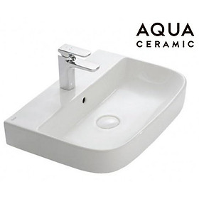 Mua Chậu Rửa Lavabo Inax AL-632V Đặt Bàn AquaCeramic. Với đặc tính kháng khuẩn  dễ lau chùi - Vật liệu xây dựng Big H