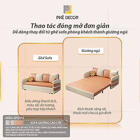 Mua SOFA GIƯỜNG CAO CẤP - SFG115 - 1m98