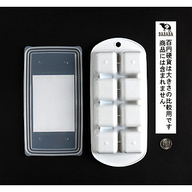 Mua Bộ 3 khay làm đá/trữ thức ăn dặm bằng nhựa PP cao cấp  có nắp đậy tiện lợi - Hàng nội địa Nhật