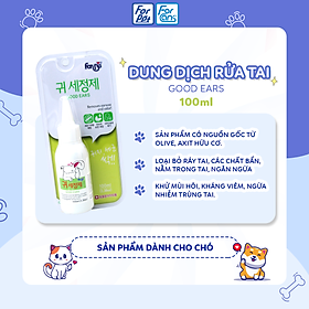 Dung Dịch Rửa Tai Cho Thú Cưng Forcans 100ml