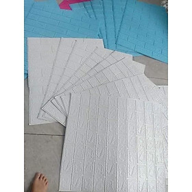 Mua Xốp dán tường giả gạch loại dầy khổ lớn 70 x 77 cm