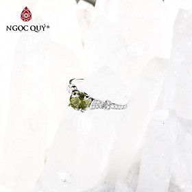 Nhẫn bạc nữ đá thiên nhiên - Ngọc Quý Gemstones