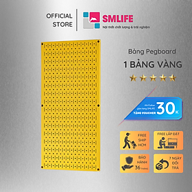 Bảng treo dụng cụ SMLIFE Pegboard đứng 80×40