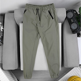 Quần Jogger Thun Thể Thao Cao Cấp SB - Simple & Basic, unisex, chất thun co giãn, màu xám muối tiêu