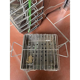 Mua Khay Nướng Than Hoa Inox