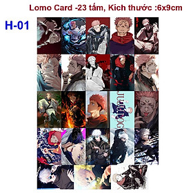Ảnh card để ví JuJutsu kaisen 10-23 cái/ thẻ card anime Jujutsu kaisen