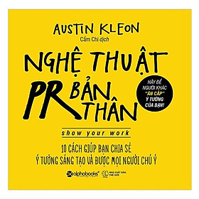 Sách nghệ thuật pr bản thân